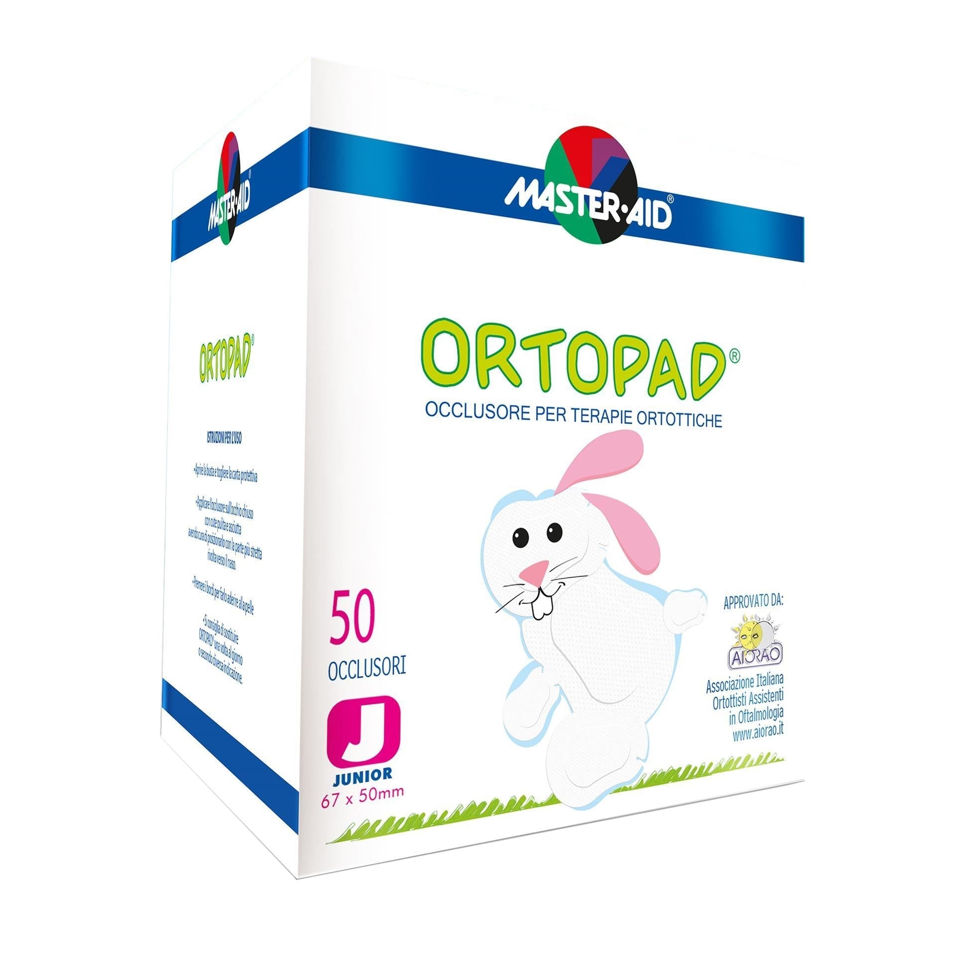 Ortopad Cerotto Junior 67x50mm 50 Pezzi