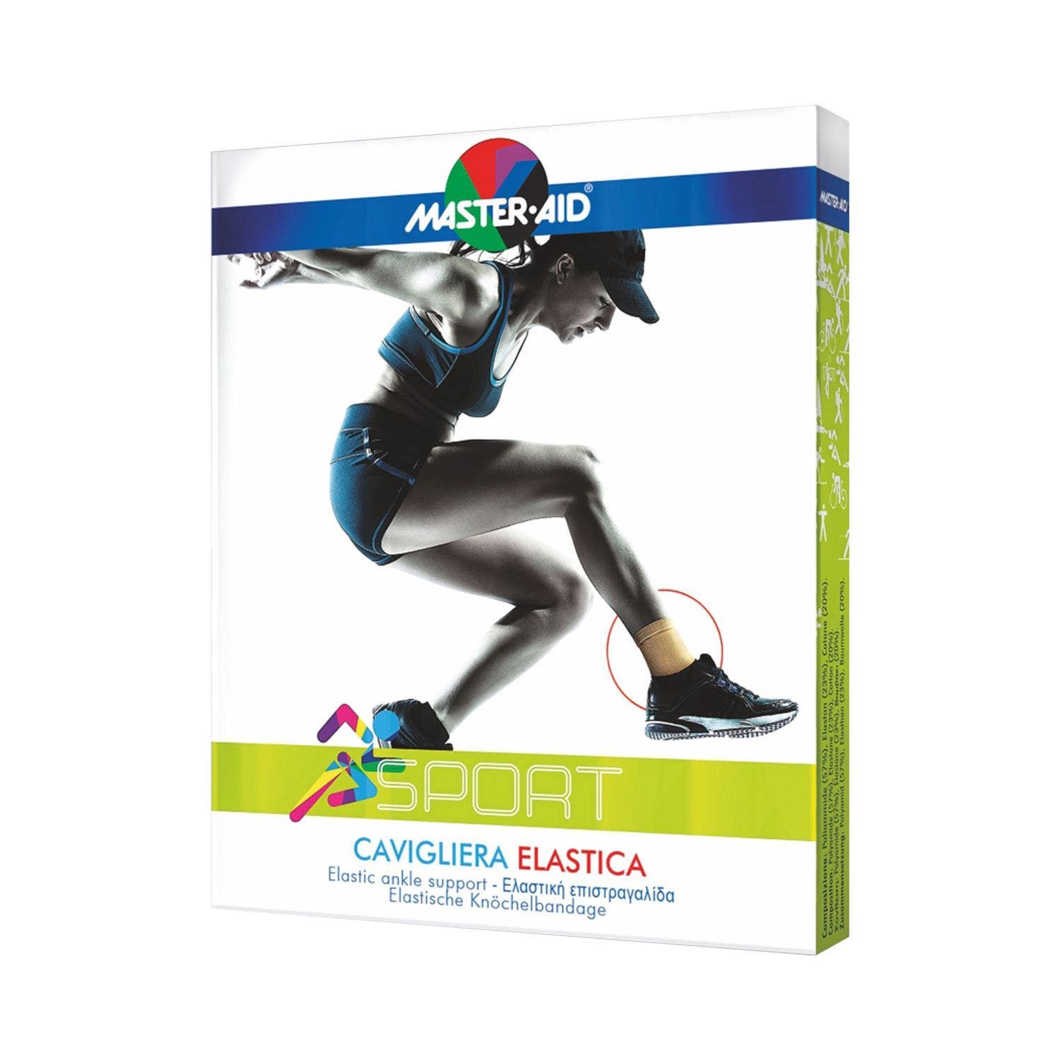 Master Aid Sport Cavigliera Taglia 4