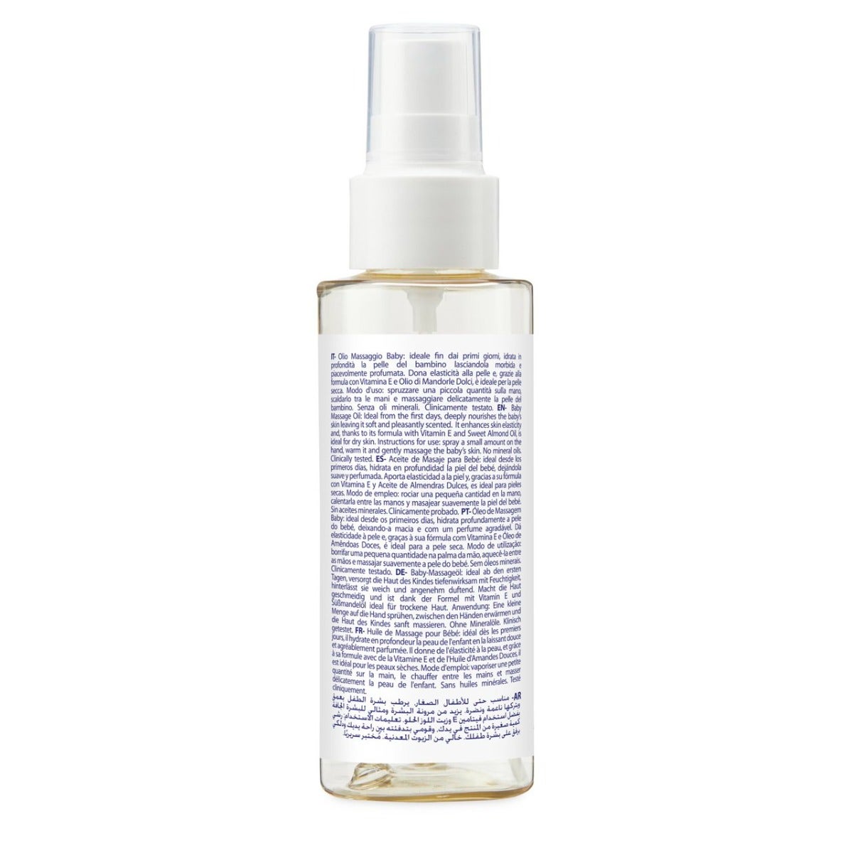 Chicco Natural Sensation Huile de massage pour bébé 100 ml 0 mois+