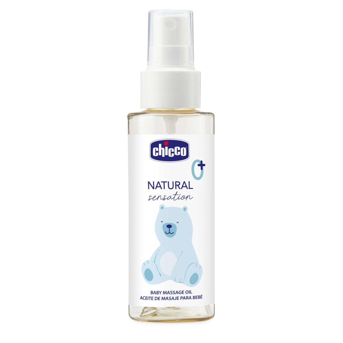 Chicco Natural Sensation Huile de massage pour bébé 100 ml 0 mois+