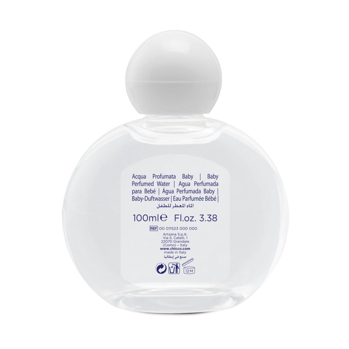 Chicco Natural Sensation Eau parfumée pour bébé 100 ml 0 mois+