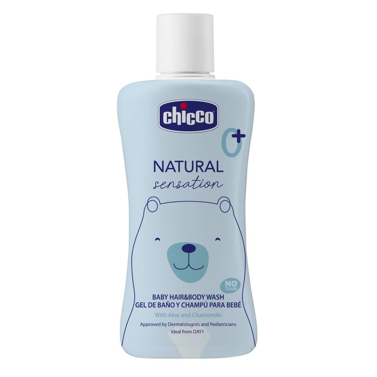 Chicco Natural Sensation Kit Nettoyant Corps & Cheveux 200 ml + Pâte Apaisante 4 en 1 100 ml