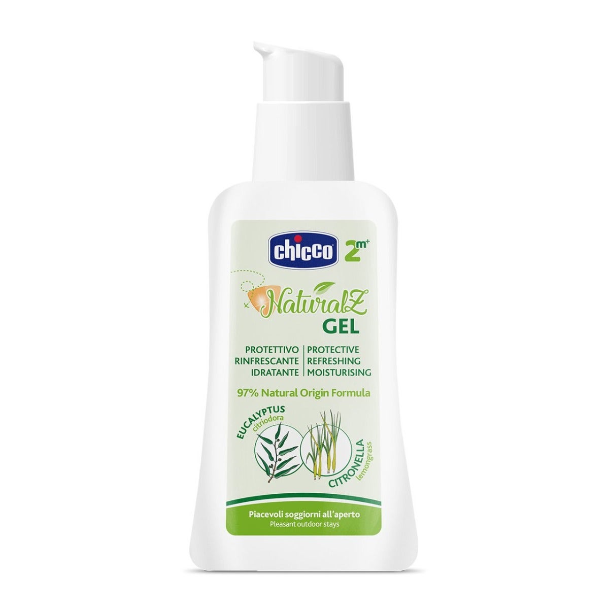 Chicco Gel Naturalz Anti-moustiques Protecteur & Rafraîchissant 60 ml 2 ans+