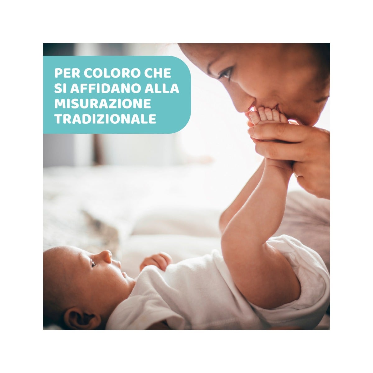 Chicco Thermo Eco Thermomètre en verre pour bébés