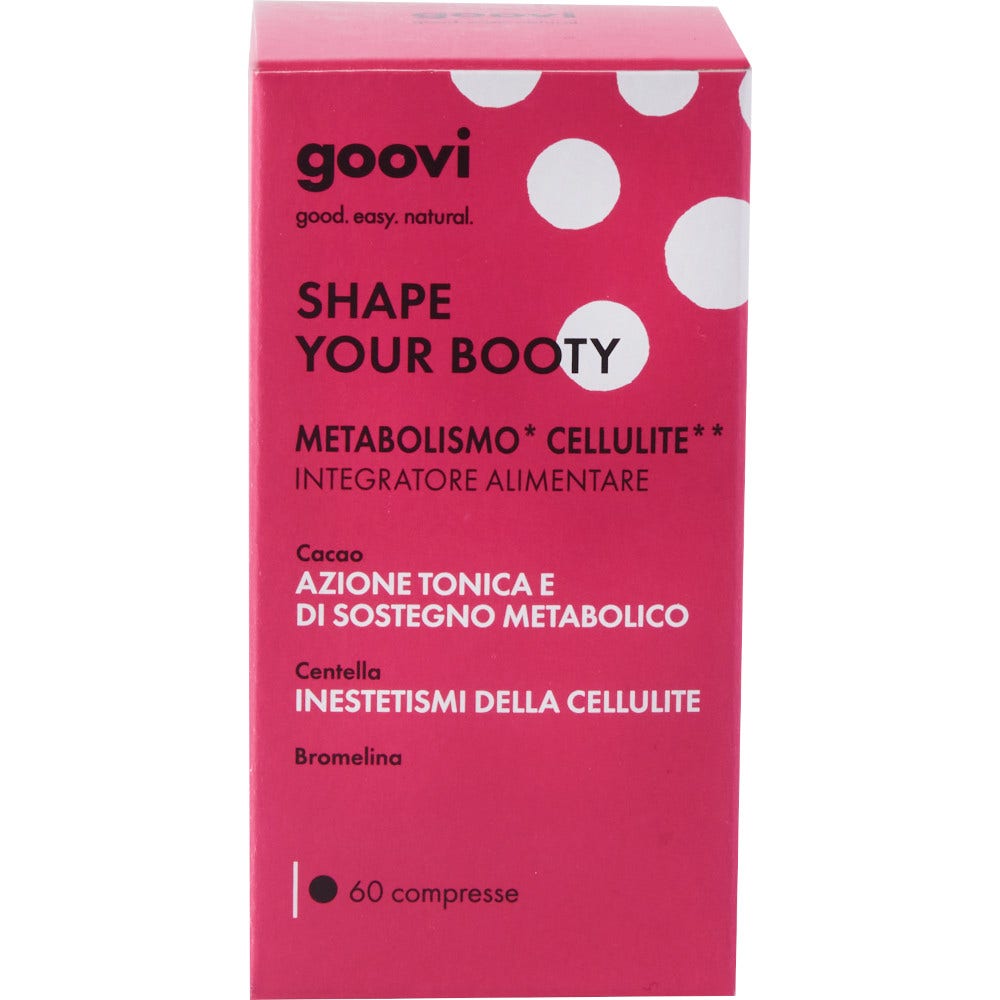 Goovi Shape Your Booty 60 Compresse Glutei Tonici