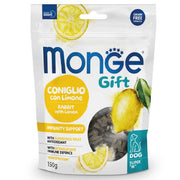 Monge Snack Super M Immunity Support pour chiens Lapin au citron 150 g