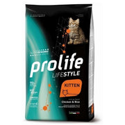 Prolife Lifestyle Poulet frais désossé et riz, croquettes pour chatons, sac de 1,5 kg