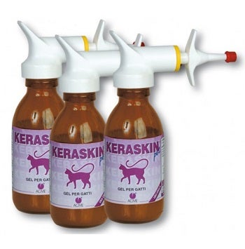 Keraskin Gel Mangime Complementare Per Manto/Cute Gatti 125ml