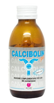 Acme Calciobolin Pet  Aliments complémentaires pour chiens 80 comprimés