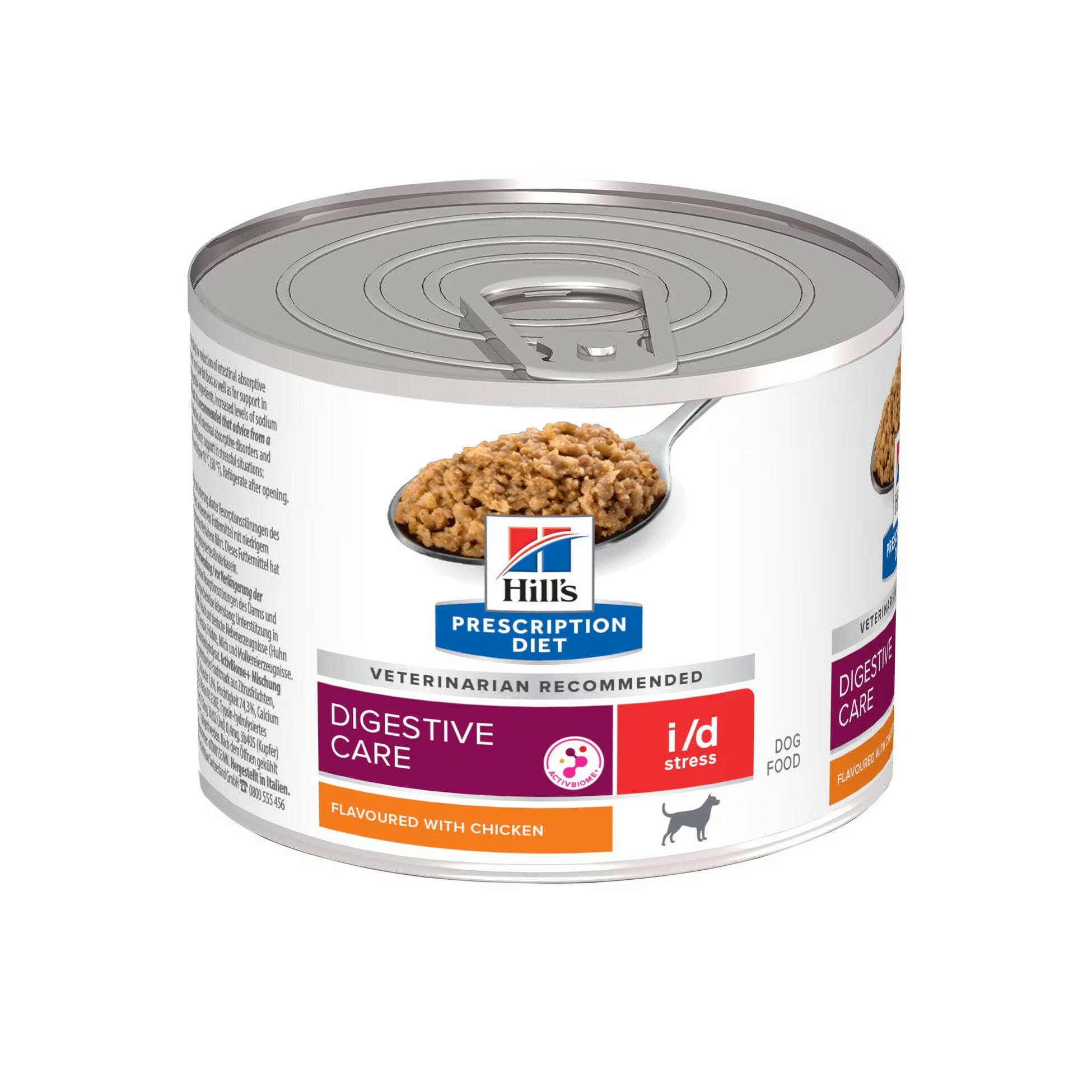 Hill's Prescription Diet i/d Stress Digestive Care Mini, nourriture humide pour chiens adultes de petite taille, 200 g