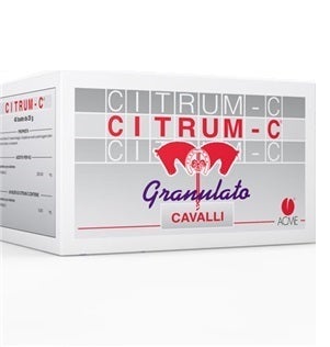 Citrum C Granulato Con Vitamina C  Per Equini 40 Buste 25g