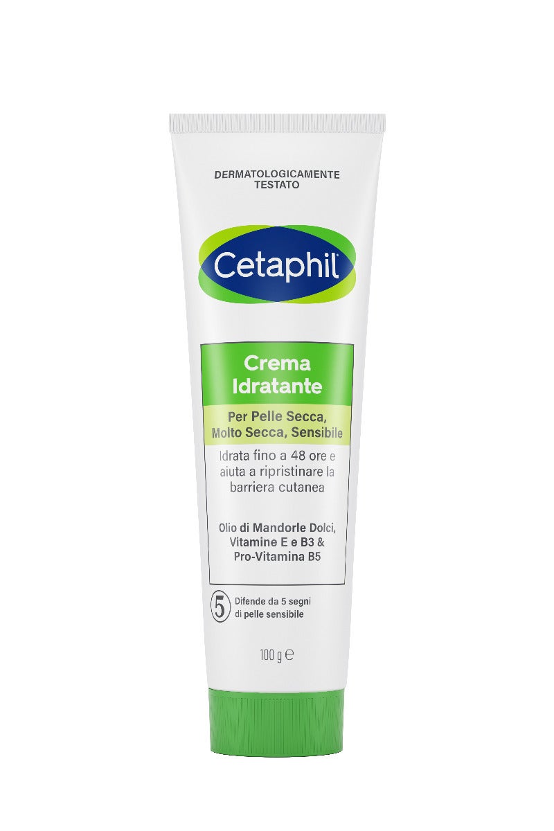 Cetaphil Crème Hydratante Peau Sèche Visage et Corps 100 g