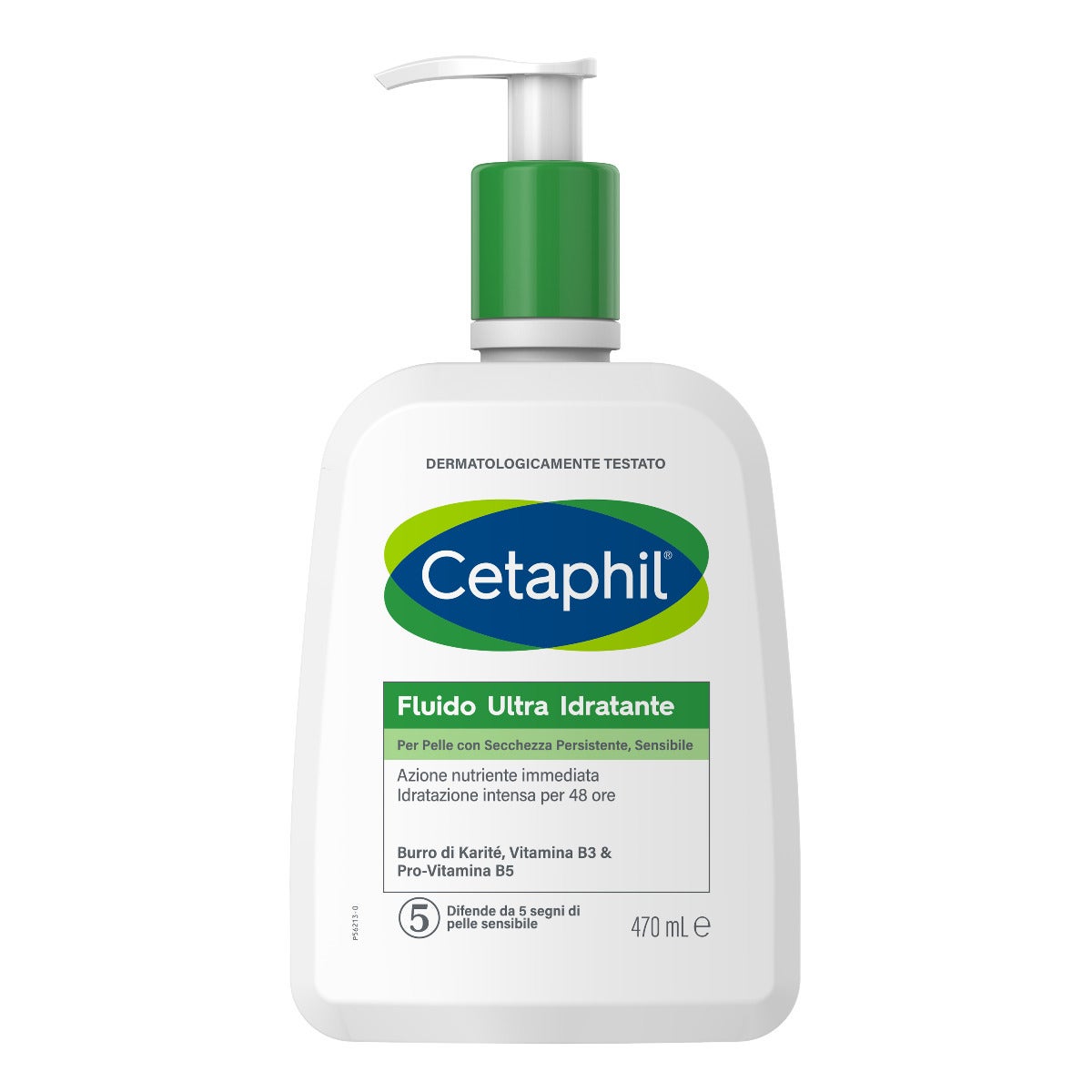 Cetaphil Fluide ultra-hydratant pour peaux sèches, visage et corps 470 ml