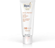 Roc Fluide solaire visage anti-rides lissant SPF50+ 50 ml