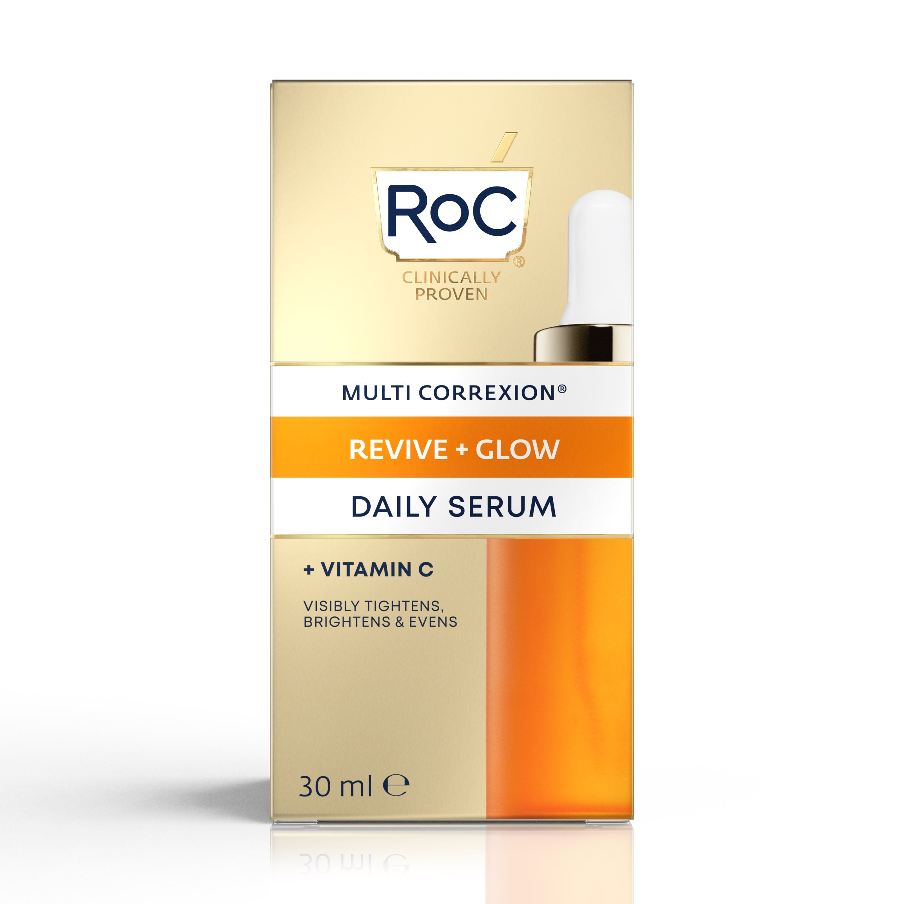 Roc Multi Correxion Revive&Glow Sérum Visage Éclaircissant 30 ml
