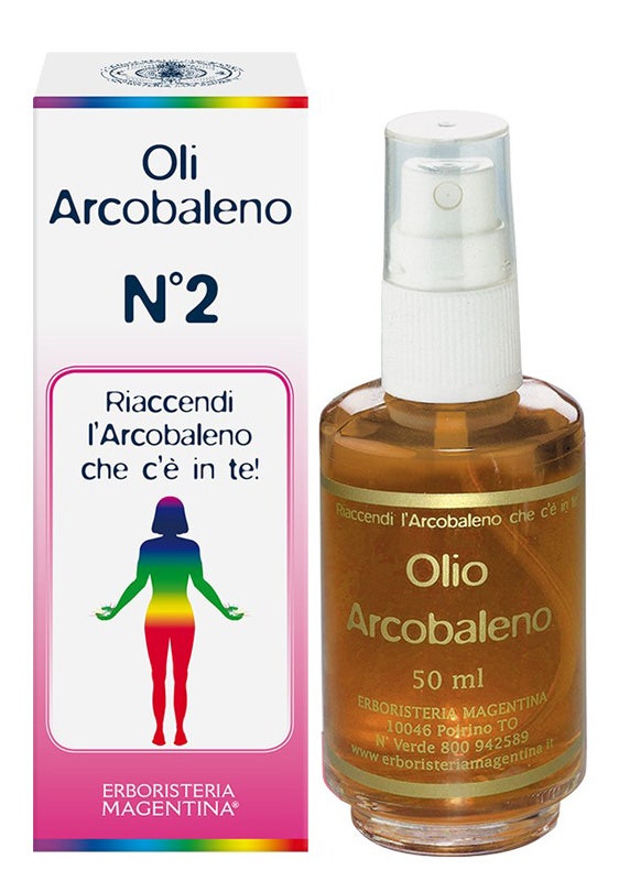 Herboristerie Magentina Huile Arc-en-ciel n° 2 Orange Douceur 50 ml