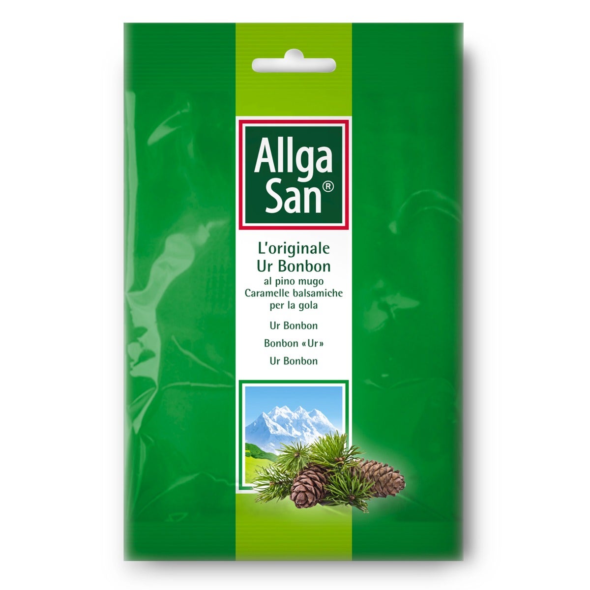 Allgasan Ur Bonbon Bonbons adoucissants pour la gorge 75 g