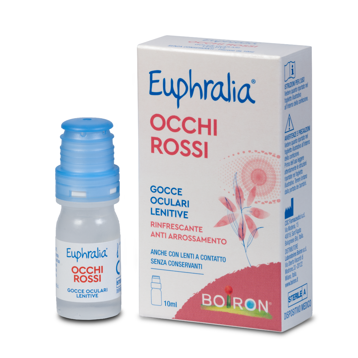 Boiron Euphralia Yeux Rouges Collyre 10 ml
