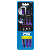 Spazzolino Manuale Oral-B Allrounder Black 3 Pezzi