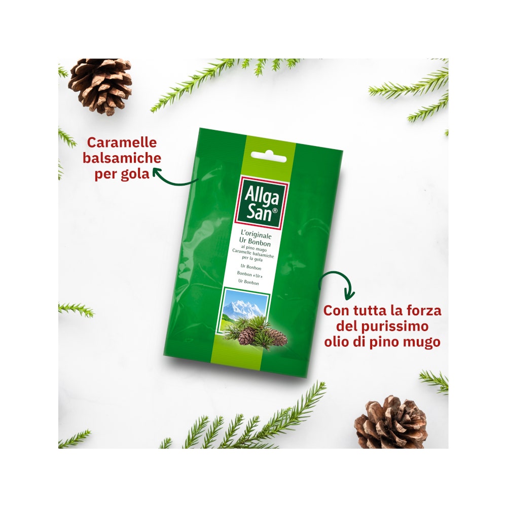 Allgasan Ur Bonbon Caramelle Balsamiche Gola 75g