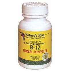 Vitamine B12 1 000 mcg sublinguale, 30 comprimés
