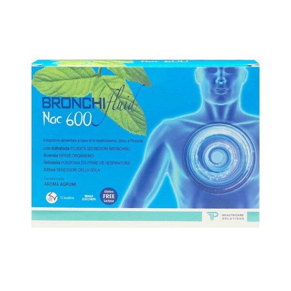 Bronchifluid Nac 600 10 sachets