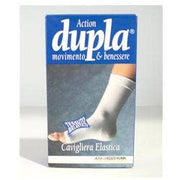 Dupla Cavigliera Elastica Bianca Taglia M