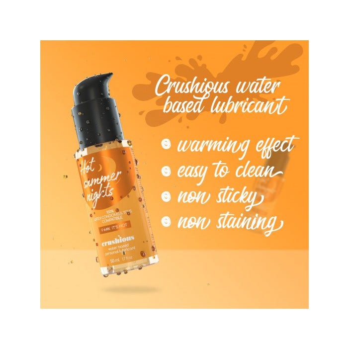Crushious Lubrificante ad Effetto Caldo 50ml
