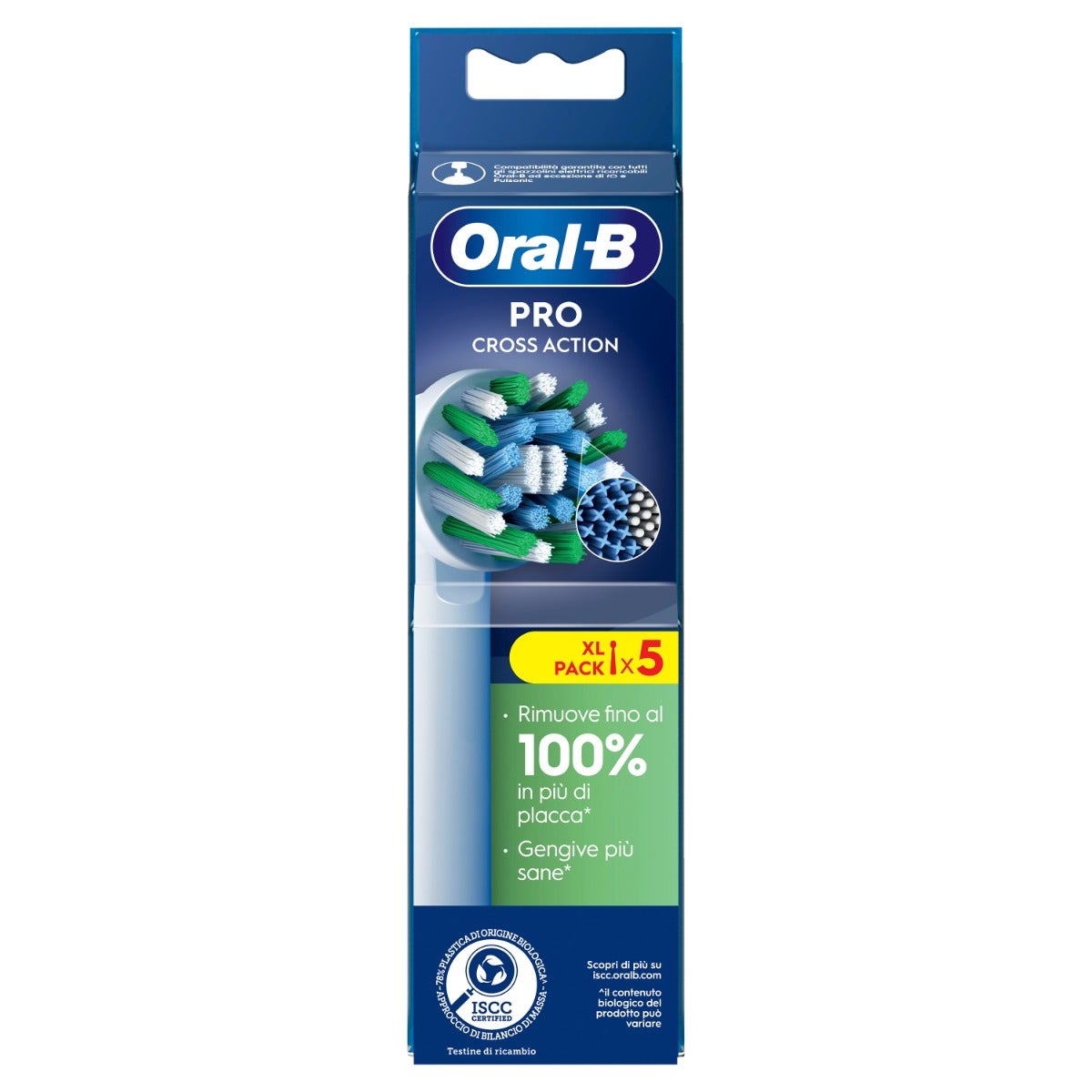 Oral-B Têtes de brosse de rechange Pro Cross Action 5 pièces