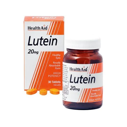 Healthaid Lutéine 30 comprimés