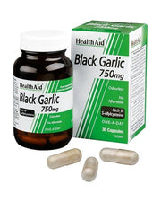 Health Aid Black Garlic 750 Mg 30 Capsule