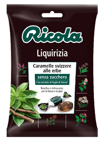 Ricola Liquirizia Senza Zucchero 70g