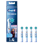 Oral-B Têtes de brosse de rechange Pro Kids avec Disney Frozen, 4 pièces