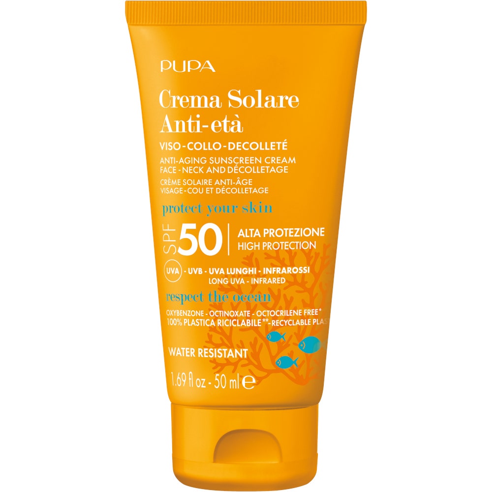 Pupa Crème solaire visage anti-âge SPF50 50 ml