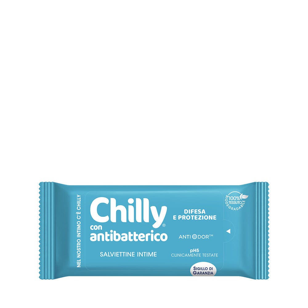 Chilly Pocket 12 lingettes antibactériennes