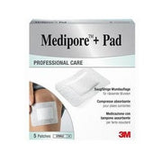 Mediopore+Pad Medicazione 10x15cm 5 Pezzi
