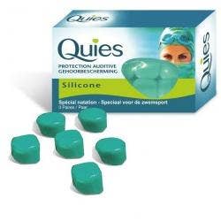 Quies Tappo Auricolare In Silicone 3 Paia