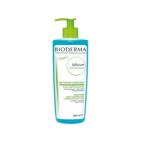 Bioderma Sebium Gel Moussant Gel Purifiant 500 ml