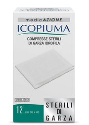 Garza Compressa Idrofila 36x40cm 12 Pezzi