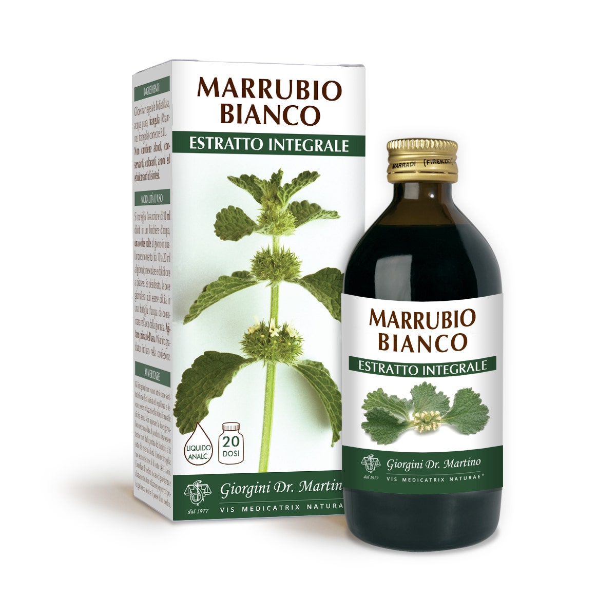Dr.Giorgini Extrait intégral de marrube blanc 200 ml