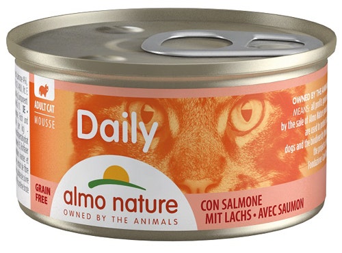 DAILY MENU CATS C/SALMONE 85G