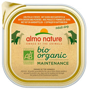 Almo Nature Daily Menu Bio Cibo Umido Pollo E Patate Cani Adulti Vaschetta 300g