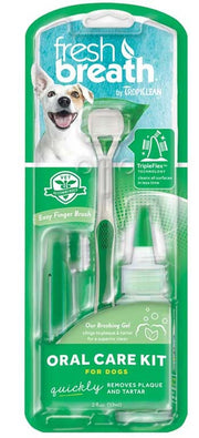 Tropiclean Fresh Breath Oral Care Kit Medium&Large