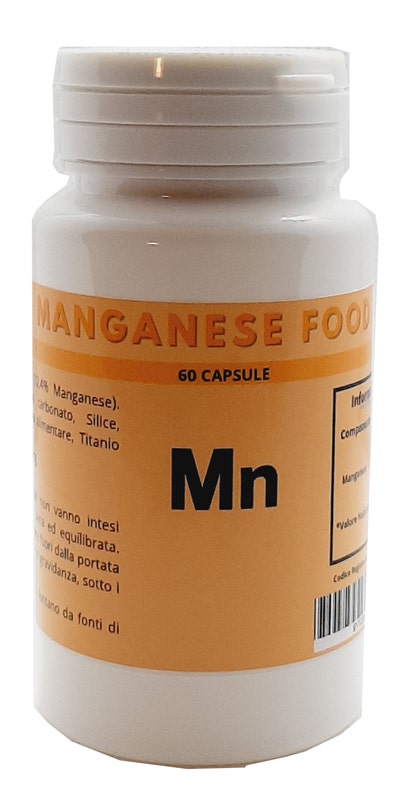 MANGANÈSE ALIMENTAIRE 60 CAPSULES