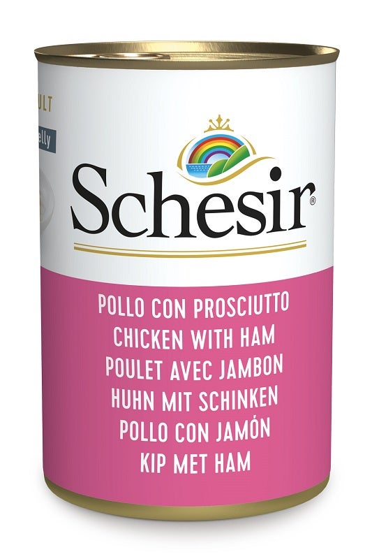 Schesir Riche en poulet Croquettes pour chiens adultes de petite taille Sac de 800 g