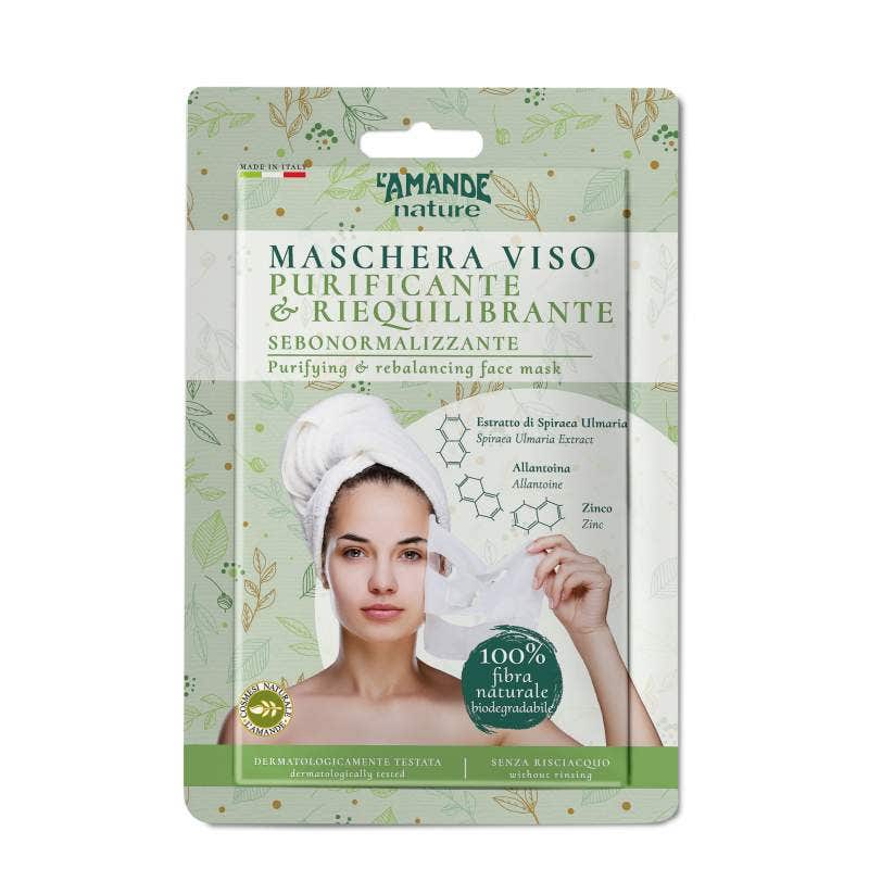 L'Amande Maschera Viso Purificante & Riequilibrante