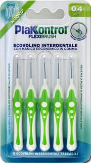 Plakkontrol  Scovolini Flexi Brush 0,4mm 5 Pezzi