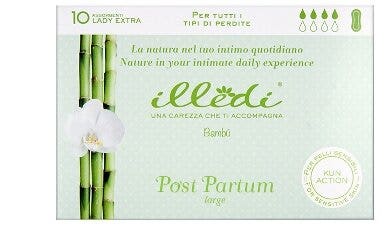 Illedi Assorbenti Lady Super Post Partum 10 Pezzi