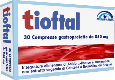 TIOFTAL 30 comprimés gastroprotecteurs