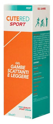 CUTERED SPORT GEL GAMBE 250ML